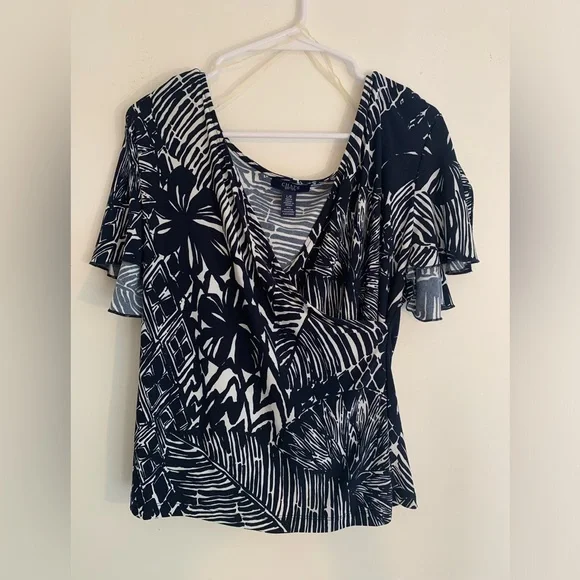 Chaps blouse L - Picture 9 of 9